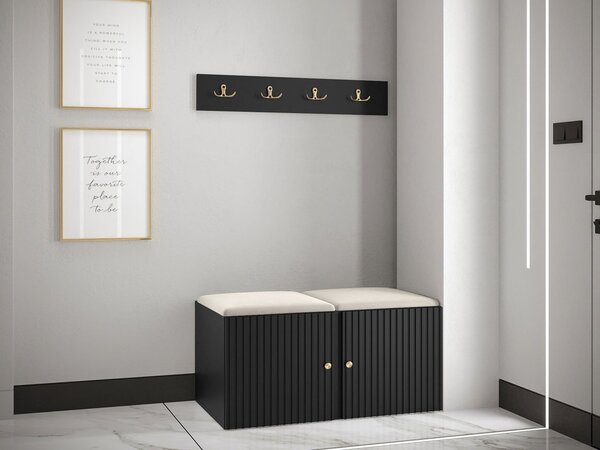 Mobilier hol Torro VI (negru + bej). 1123167