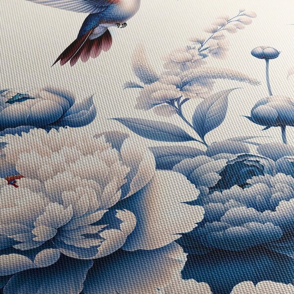Tablou - Colibri deasupra florii (70x50 cm)