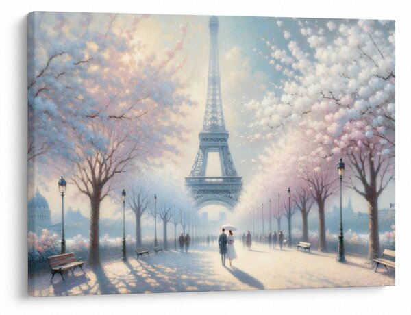 Tablou - Pictură din Paris (70x50 cm)