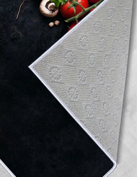 Covor de bucatarie Otto wook, negru 150 cm