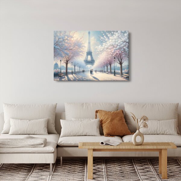 Tablou - Pictură din Paris (90x60 cm)
