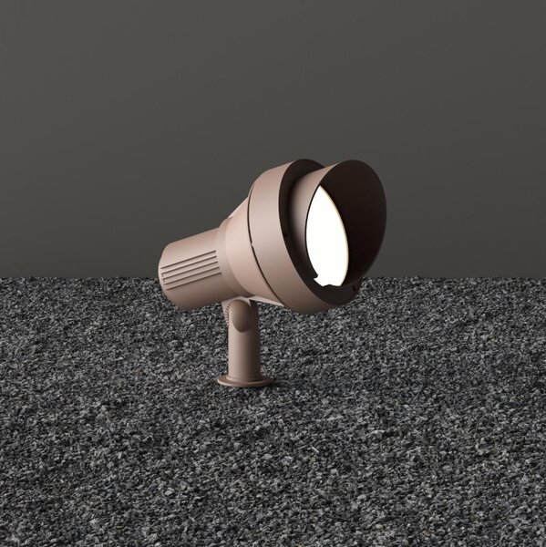Ideal Lux TERRA - lampă de exterior 1xGU10/28W/230V IP65, maro