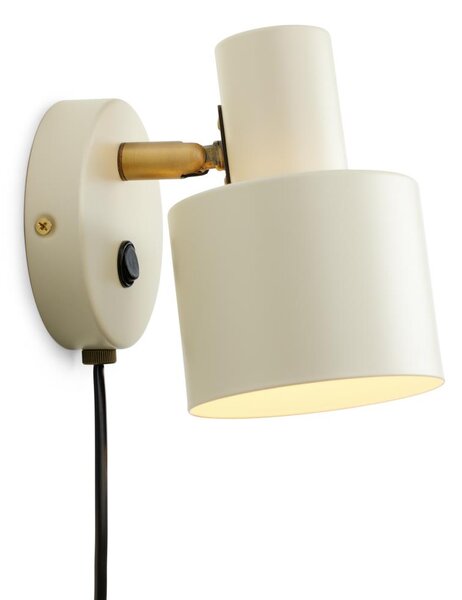 Halo Design 746873 - Aplica de perete tip spot VOGUE, 1xE27/40W/230V, crem/alamă