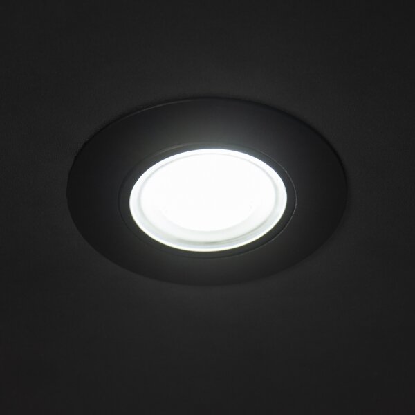 Kanlux 39260 - Corp de iluminat încastrat LED FIZU LED/4W/230V 3000/4000/6500K negru