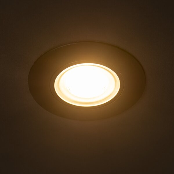 Kanlux 39260 - Corp de iluminat încastrat LED FIZU LED/4W/230V 3000/4000/6500K negru