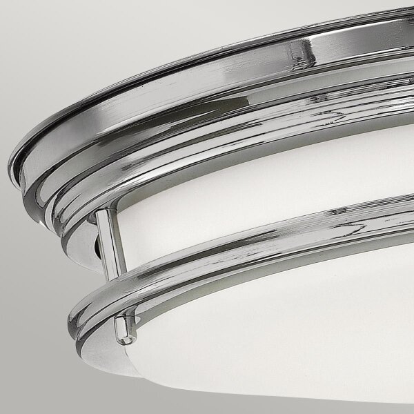 Quintiesse QN-HADRIAN-FS-CM-OPAL - Plafonieră de exterior HADRIAN, 2xE27 (max. 40W), 230V, IP44, crom