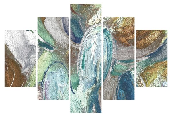 Tablou - Pictura figura abstractă (150x105 cm)