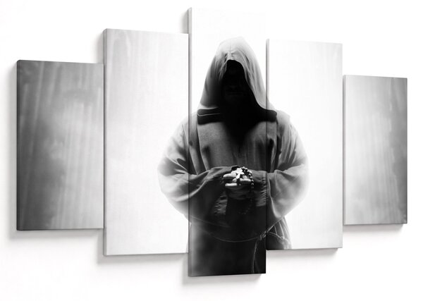 Tablou - Un călugăr într-o mănăstire (150x105 cm)