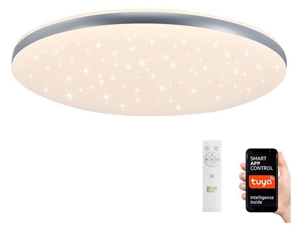 Plafonieră LED dimabilă LED/48W/230V 2700-6500K Wi-Fi Tuya + telecomandă