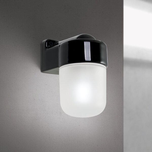 Orion - Lampă de perete OSTIA 1xE27/40W/230V neagră