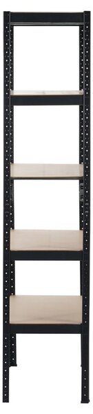 Raft Reden (stejar + negru). 1119487