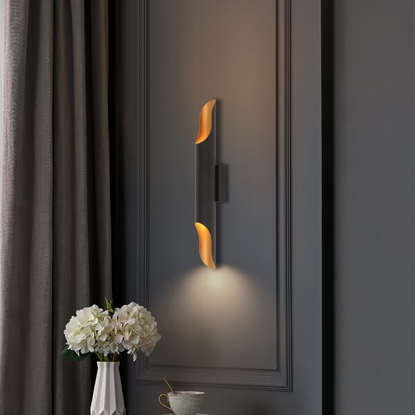 Brilagi - Aplica de perete KALMAR 2xE27/40W/230V negru/bronz