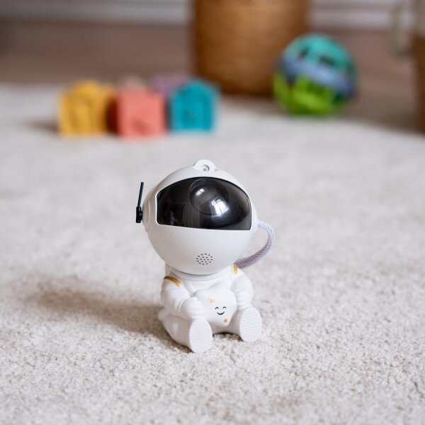 Retlux - Proiector LED pentru copii 230V astronaut 12,5 cm + telecomandă