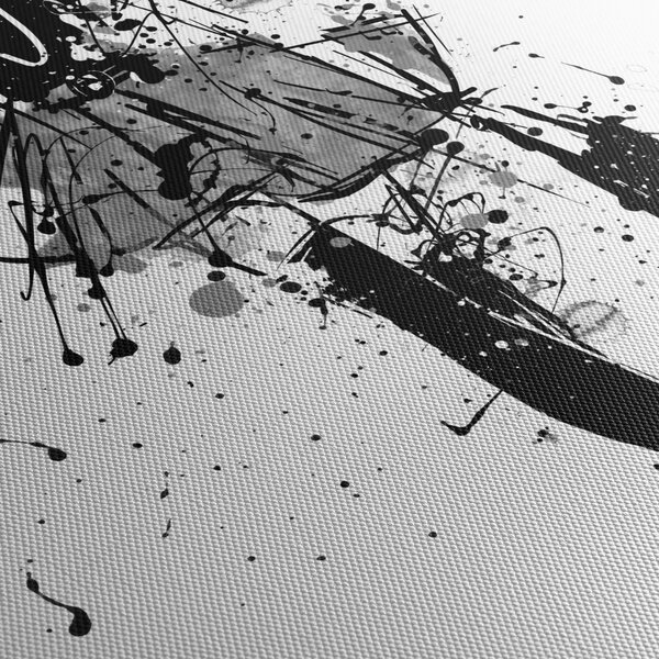 Tablou - Spectacol de modă (cu ceas) (90x30 cm)
