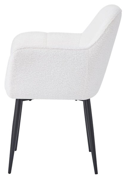 Scaun sufragerie Semir (alb + negru). 1119517