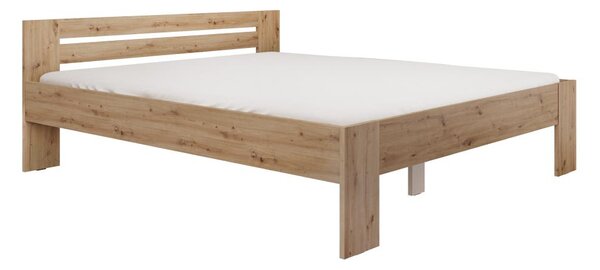 Pat matrimonial 180x200 cm Boyard (stejar artisan). 1119509