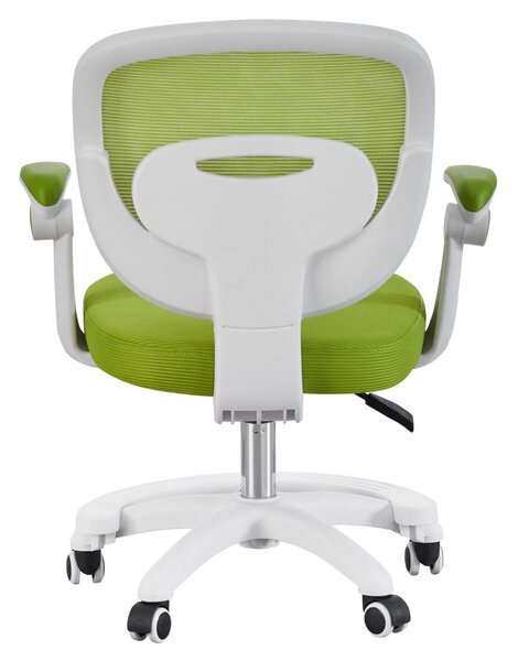 Scaun de birou Trapani 2 (verde + alb). 1119530