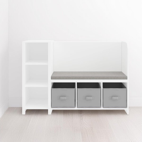 Raft Benco (alb + gri). 1119535