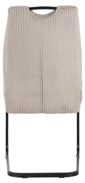 Scaun sufragerie Kalme (gri maro taupe + negru). 1119541
