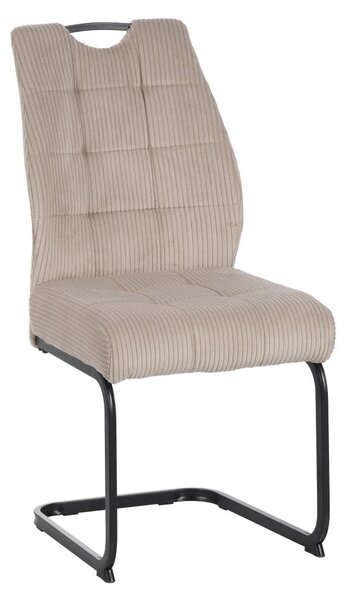 Scaun sufragerie Kalme (gri maro taupe + negru). 1119541
