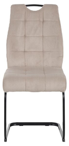 Scaun sufragerie Kalme (gri maro taupe + negru). 1119541
