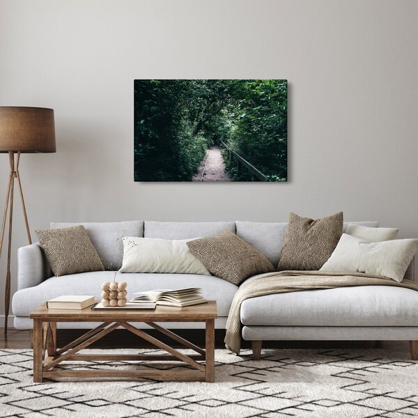 Tablou - Drumul prin pădure (90x60 cm)