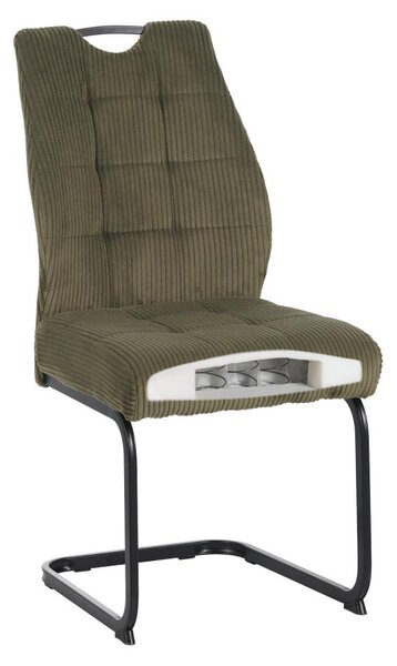 Scaun sufragerie Kalme (verde + negru). 1119543