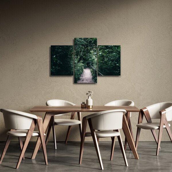 Tablou - Drumul prin pădure (90x60 cm)