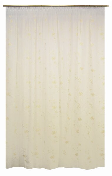 Perdele Velaria in flori gold 260x245