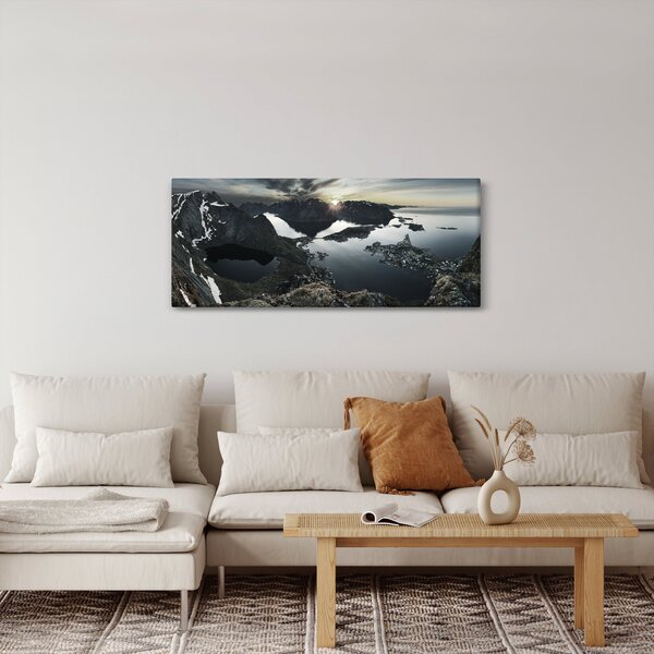 Tablou - Munții norvegieni (120x50 cm)