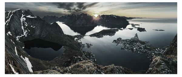 Tablou - Munții norvegieni (120x50 cm)