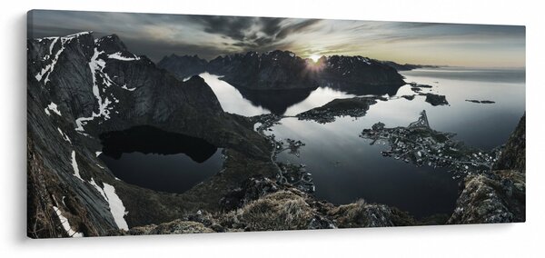 Tablou - Munții norvegieni (120x50 cm)