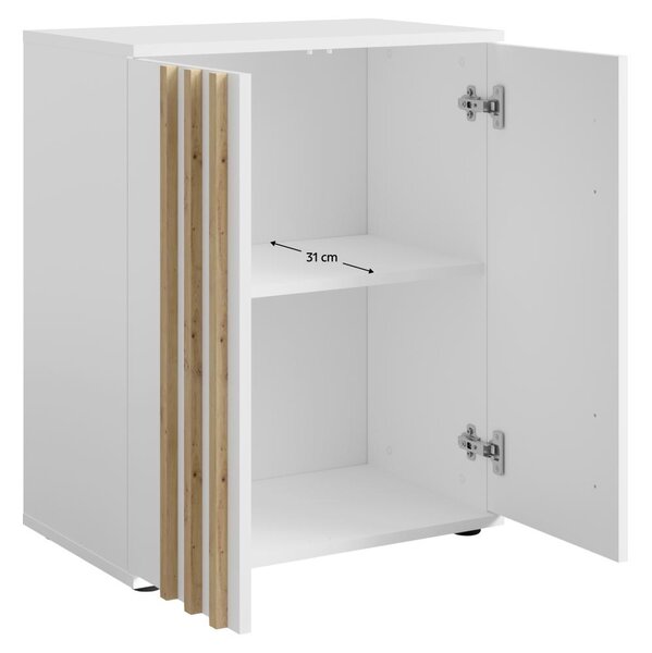 Dulap Tullin 1 (alb + stejar artisan). 1119600