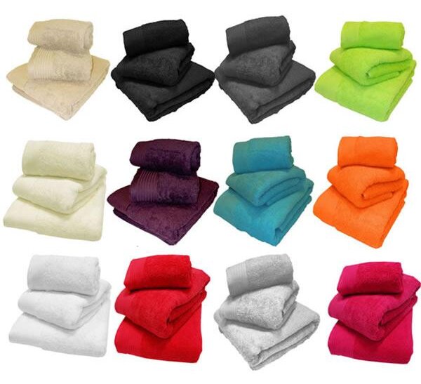 Set 6 prosoape din bumbac Pakistanez densitate 400 grame