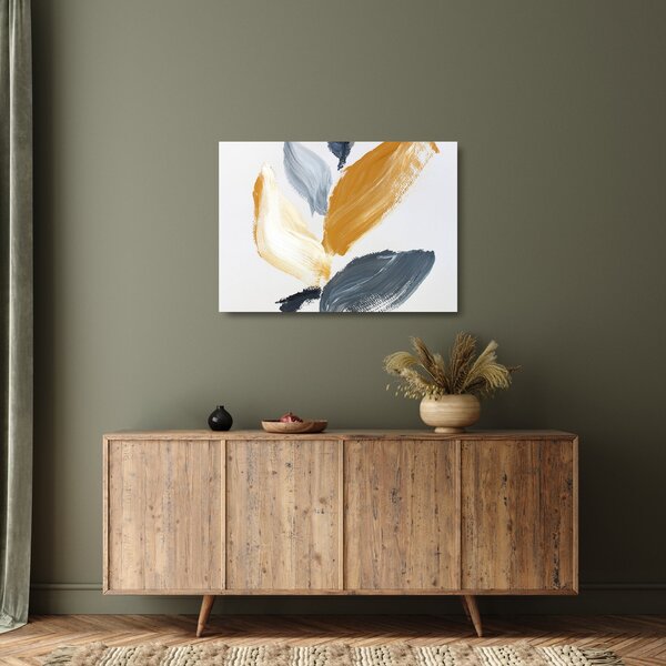 Tablou pe sticlă - Pictură minimalistă (70x50 cm)