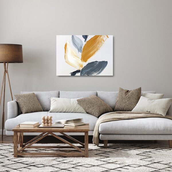 Tablou pe sticlă - Pictură minimalistă (70x50 cm)