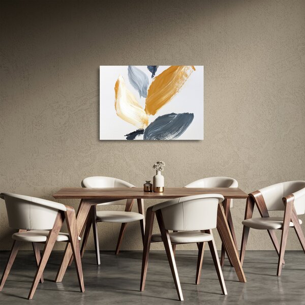 Tablou pe sticlă - Pictură minimalistă (70x50 cm)