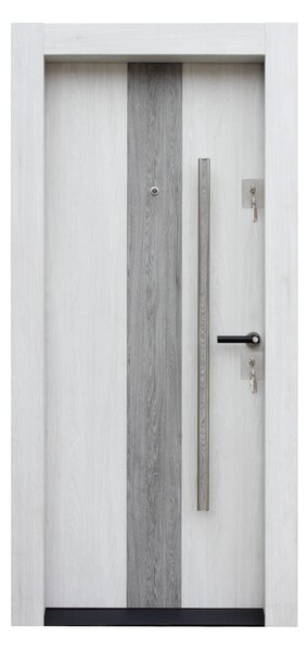 Ușă Metalică cu MDF Artis 501 Stânga Stejar Natur