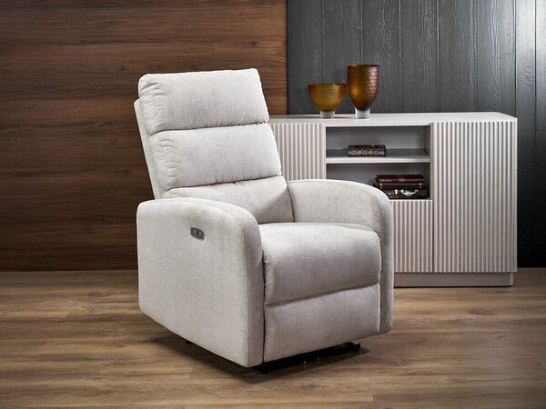 Fotoliu recliner Houston 1902, Bej, Tapiterie, 87x75x95cm, 38 kg