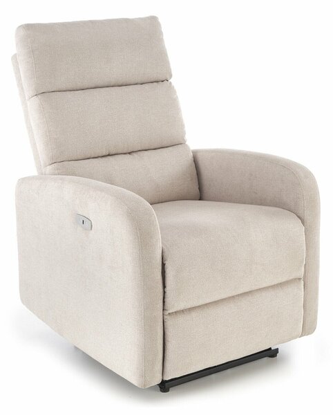 Fotoliu recliner Houston 1902, Bej, Tapiterie, 87x75x95cm, 38 kg