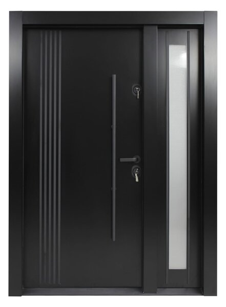 Ușă Alcobond S 705 D 140 Antracit Dreapta