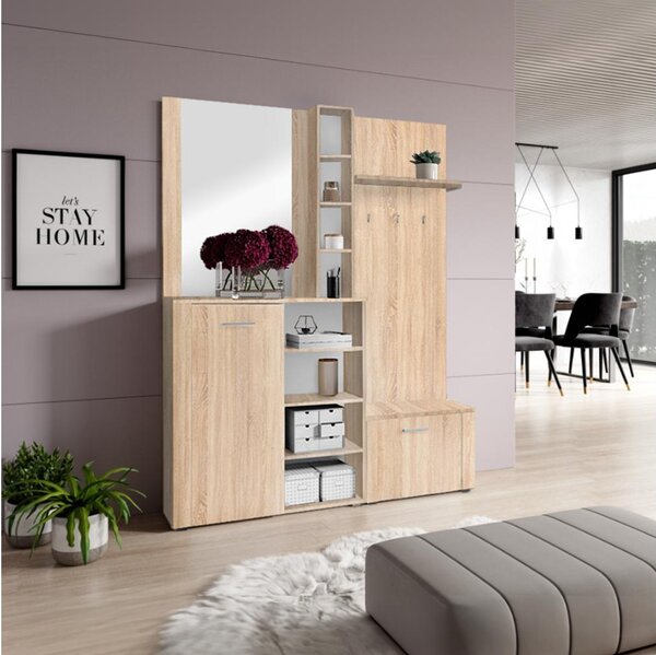 Set mobilier hol Fulgores (stejar sonoma). 1119727
