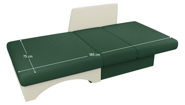 Fotoliu Kubosik new (verde + bej) (D). 1119737