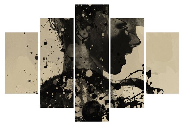 Tablou - Femeie de jazz (150x105 cm)