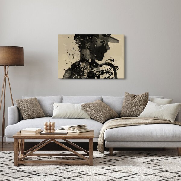 Tablou - Femeie de jazz (90x60 cm)