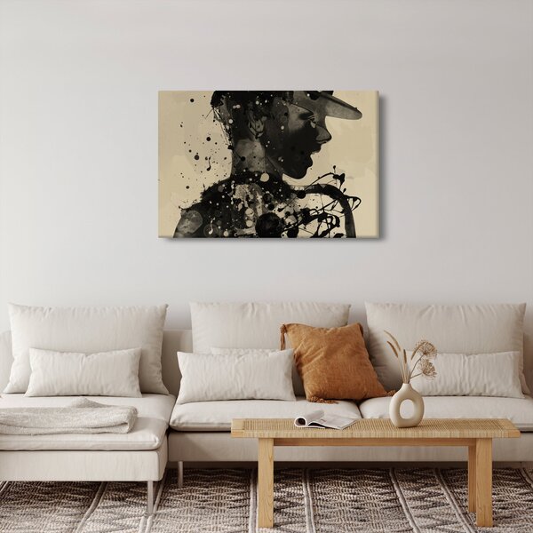 Tablou - Femeie de jazz (90x60 cm)
