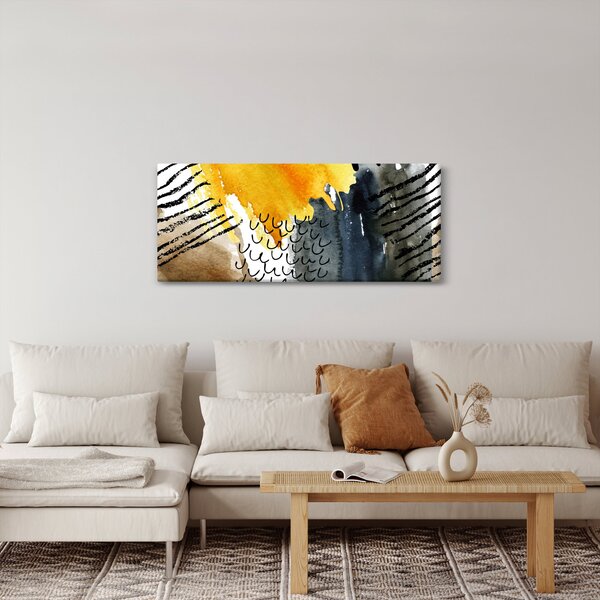 Tablou - Acuarelă abstractă (120x50 cm)