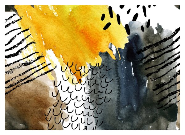 Tablou - Acuarelă abstractă (70x50 cm)