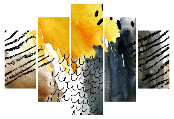Tablou - Acuarelă abstractă (150x105 cm)