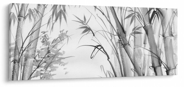 Tablou - Pădure de bambus (120x50 cm)
